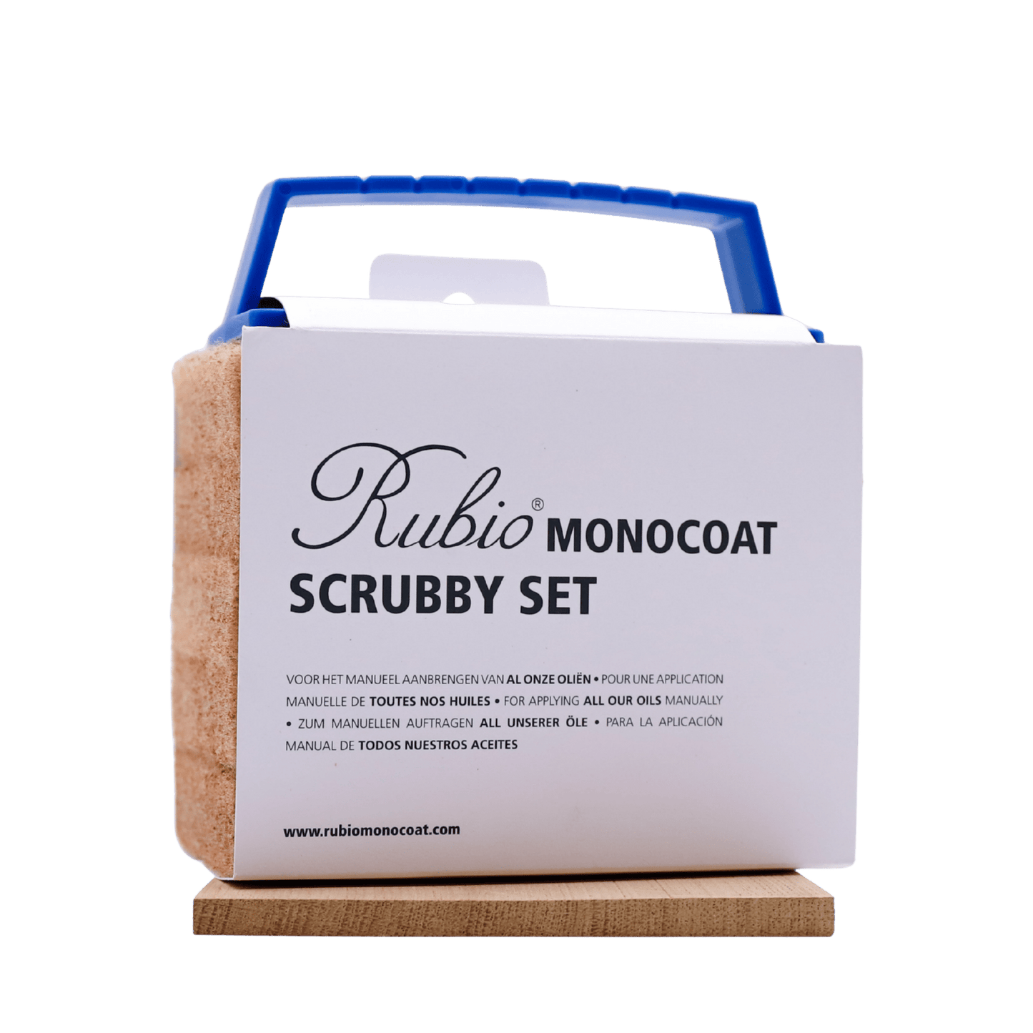 Scrubby Applicator Set Beige